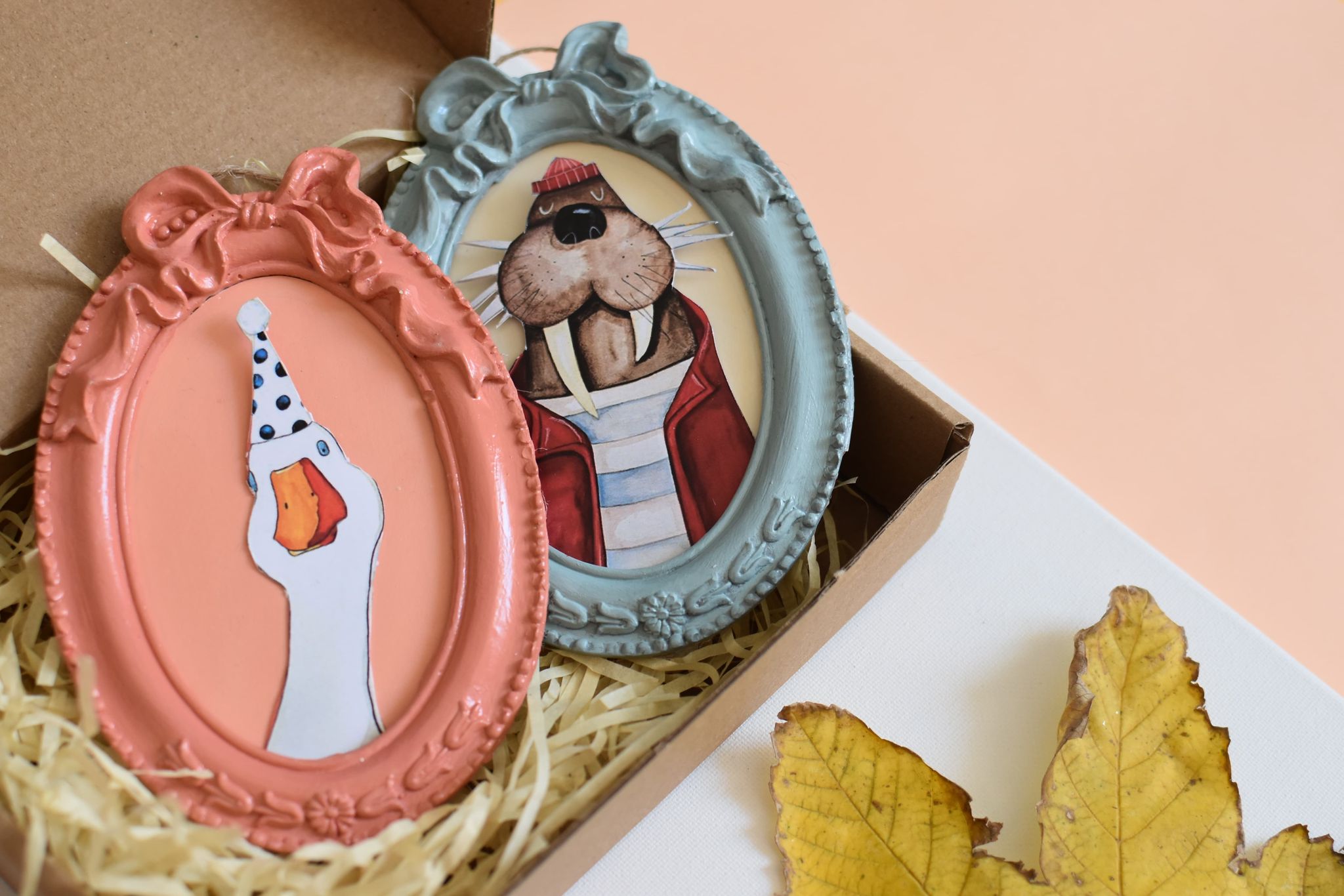 Quadretti 3D "Animal Portraits" – Decorazioni Creative da Parete